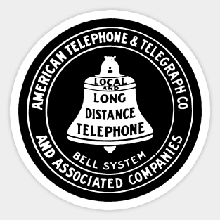 Bell System in 1900 Sticker